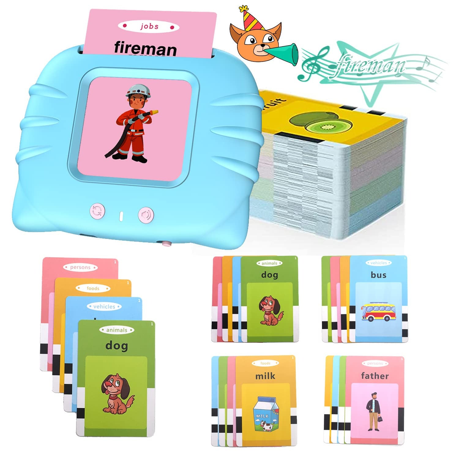 Speech buddy - early education smart cards